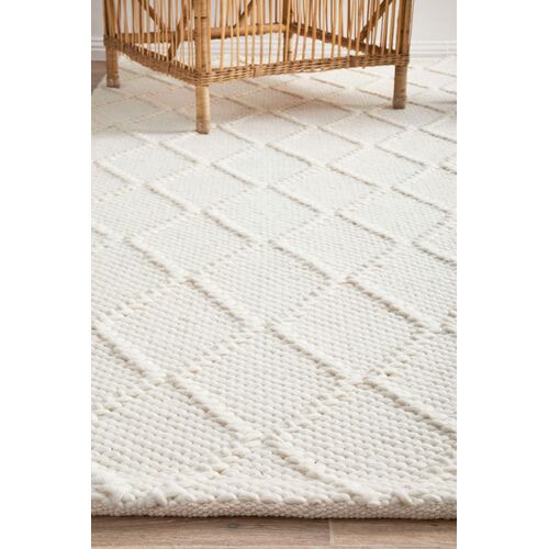 Huxley White Rug