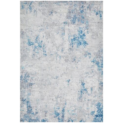 Illusions 132 Blue Rug