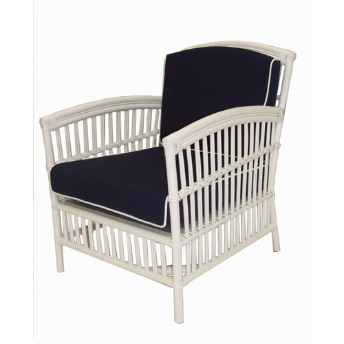 Americana Armchair Blue/White