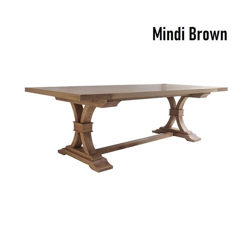 Mindi Brown Dining Table