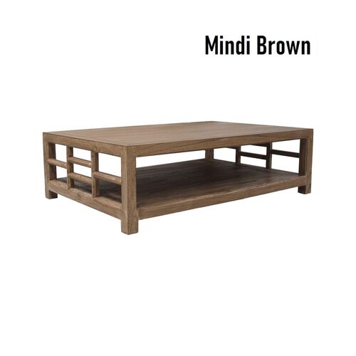 Mindi Brown Coffee Table