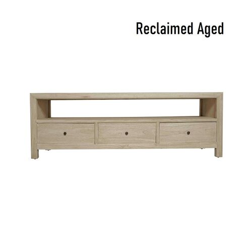 Reclaimed Aged TV Unit
