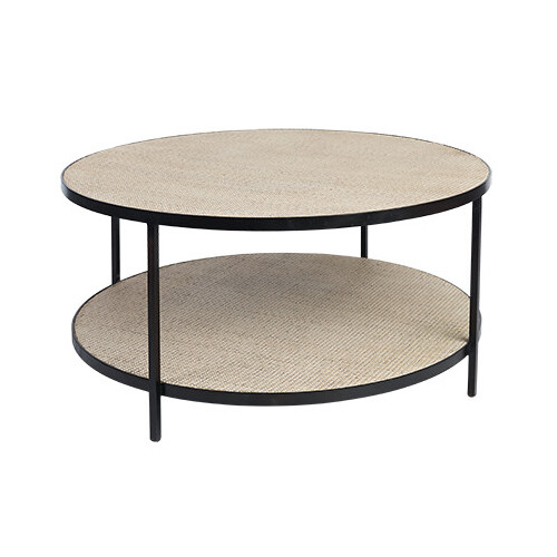 Manhattan Rnd Coffee Table Black