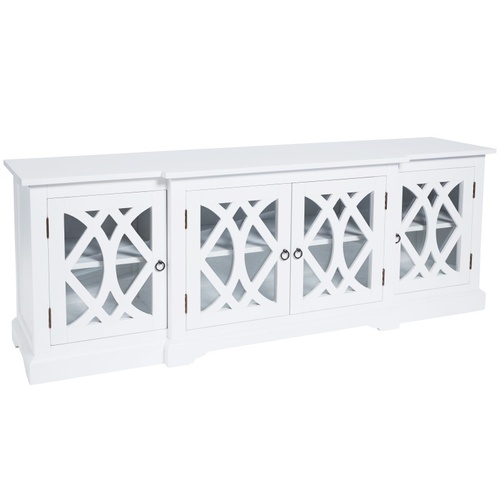 Boston Entertainment Unit White