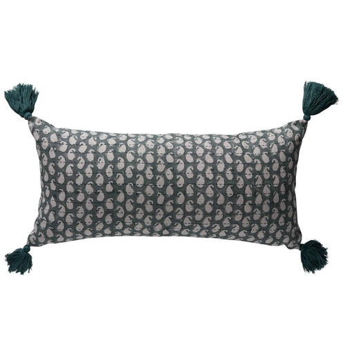 Babbington Kantha - Sage Cushion