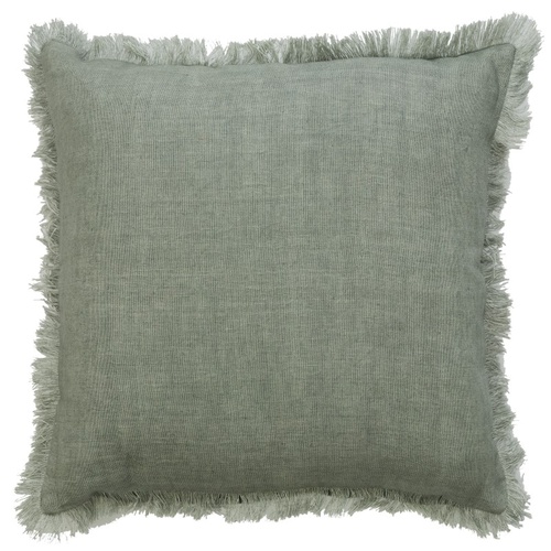 Classic Indira Minty Fringe Cushion
