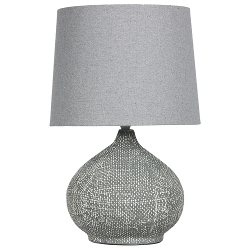 Weave Lamp Charcoal