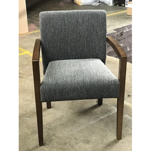 Dining Chair with fabric covered seat & back